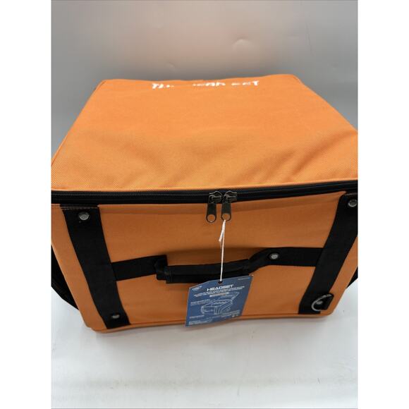 The Head Set Storage And Protection Box/tote Divided Compartments W/strap - Picture 9 of 16